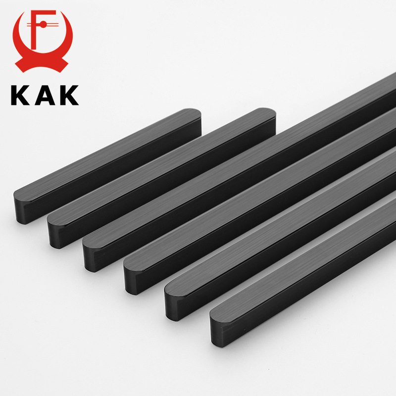 Furniture Hardware Black - KAK Amerikanischen Stil Schwarz Schrank Griffe