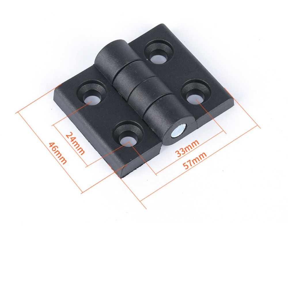 Furniture Hardware Black - Professionelles Türscharnier aus ABS-Kunststoff, schwarze Hardware,