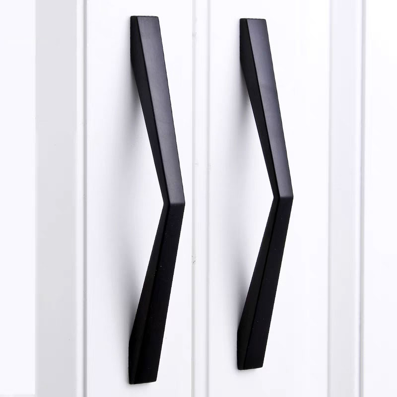 Furniture Hardware Black - Mattschwarze Küchen schrank griffe und Knöpfe