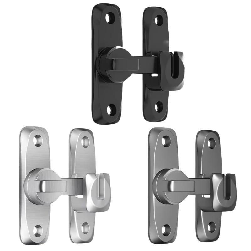 Furniture Sliding Door Hardware - 90/180-Grad-Kipp-Türschloss, Sicherheitsschloss für Schiebetüren, kleine Torriegel,