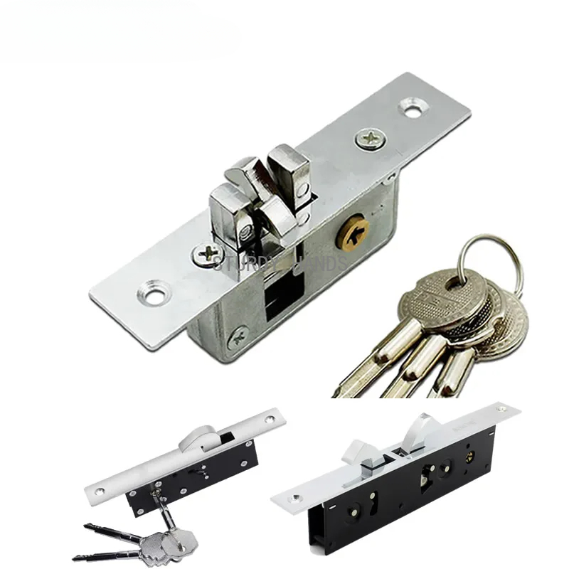 Furniture Sliding Door Hardware - Legierung Pin Lock Schiebetür unsichtbare Haken