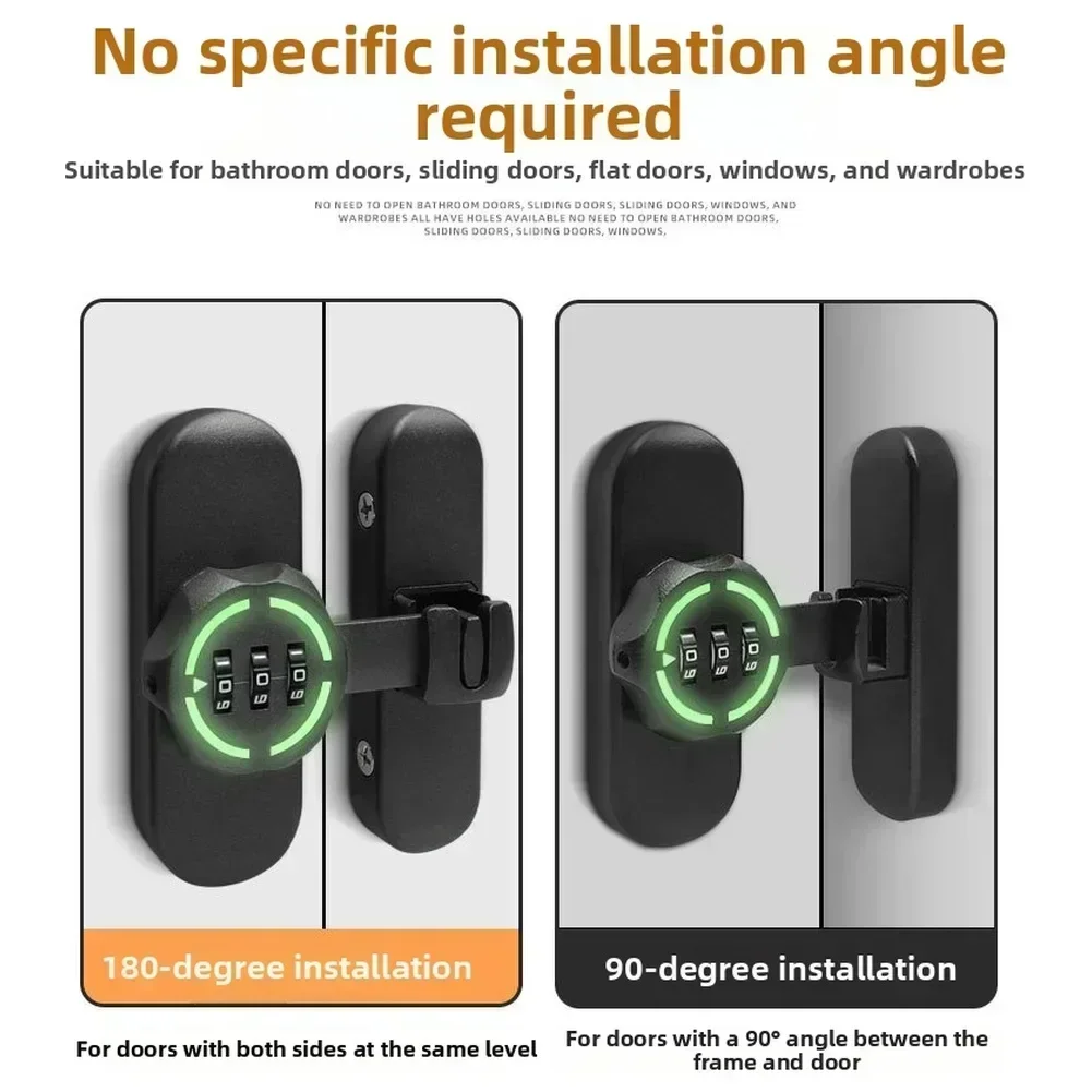 Passwort Tür Riegel 90/180 Gra – Furniture Sliding Door Hardware Bewertung und Preis