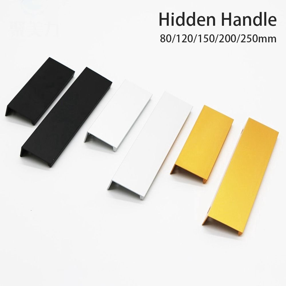 Lange versteckte Griffe, Möbel – Furniture Hardware Black Bewertung und Preis