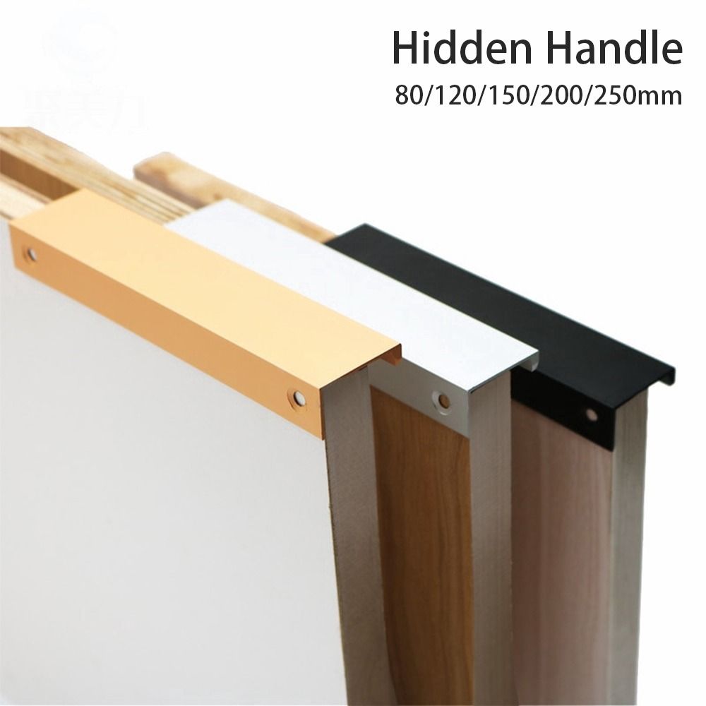 Lange versteckte Griffe, Möbel – Furniture Hardware Black Bewertung und Preis