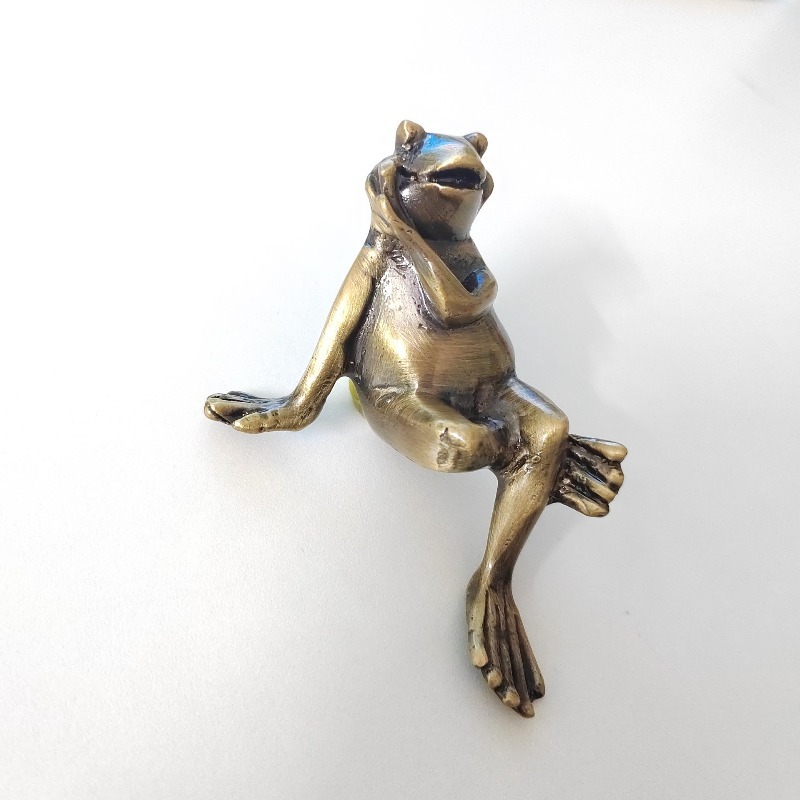 Frosch-Messing-Schranktürknöpf – Unique Furniture Hardware Pulls Bewertung und Preis