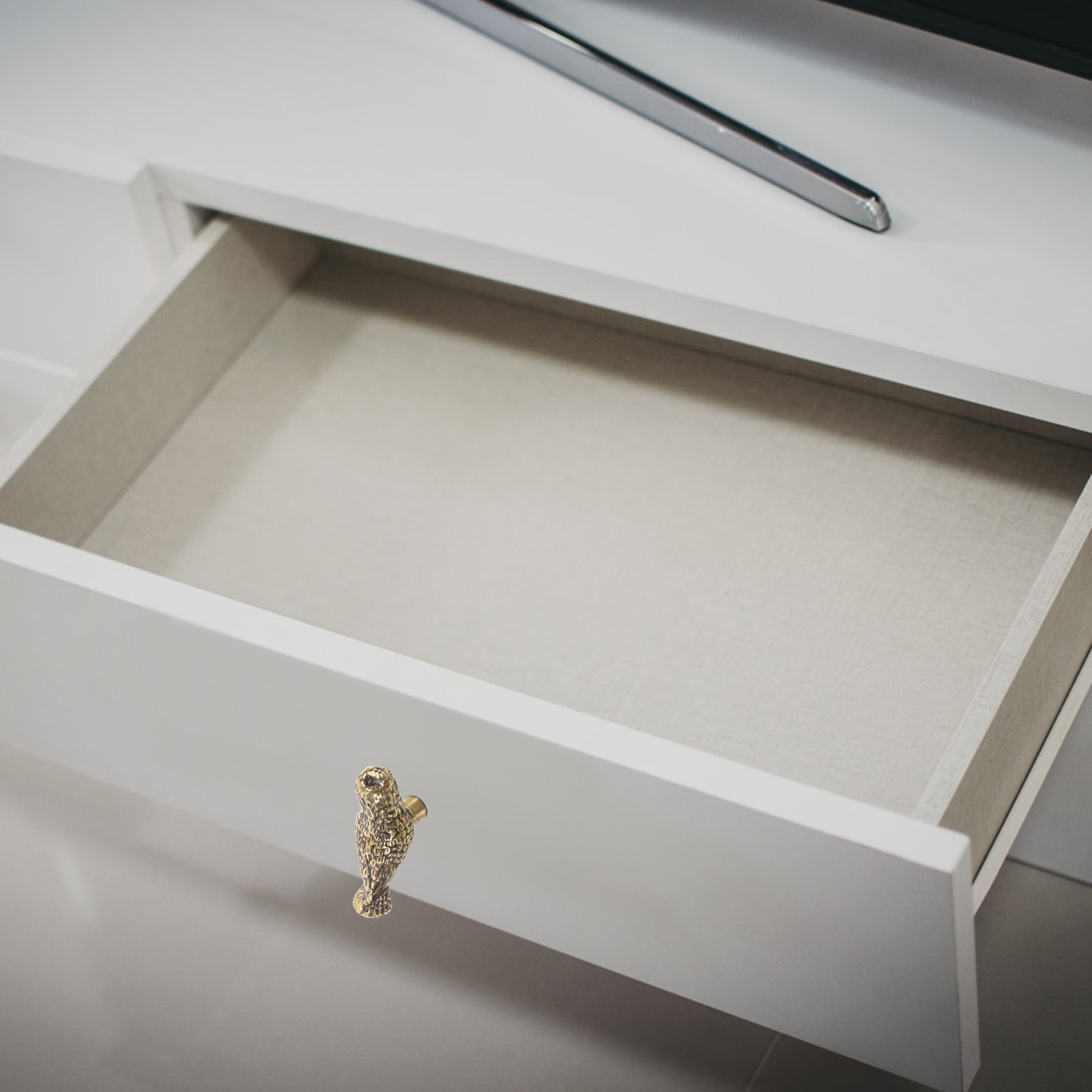 2 Stück Messing-Eulen-Kommoden – Unique Furniture Hardware Pulls Bewertung und Preis