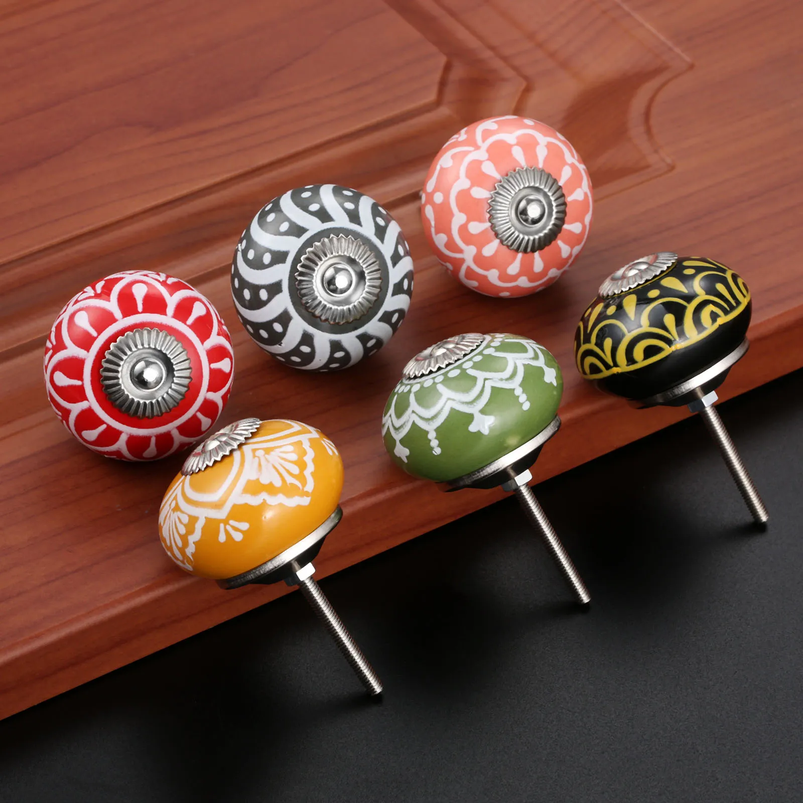 40mm Vintage Floral Drucke Ker – Cabinet Knob Round Bewertung und Preis