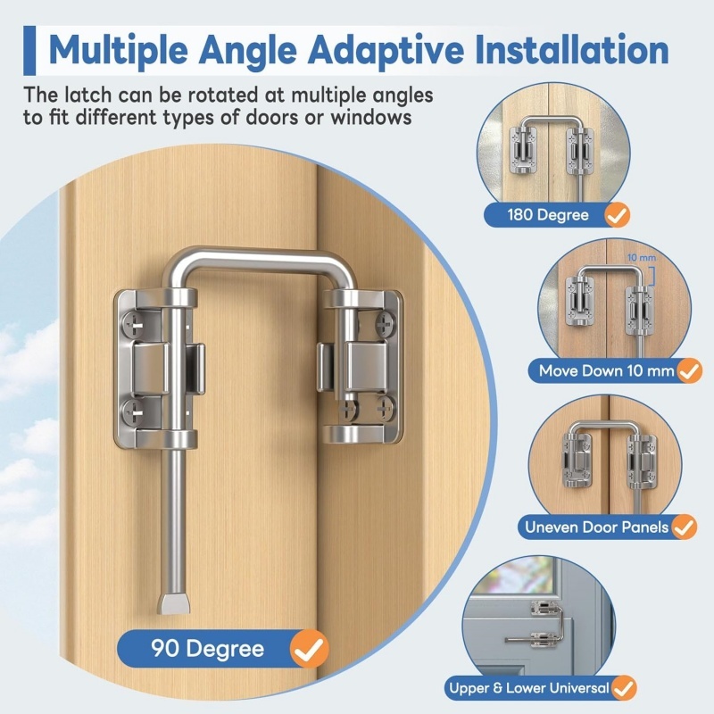 U-förmiger Terrassentür-Schlos – Furniture Sliding Door Hardware Bewertung und Preis