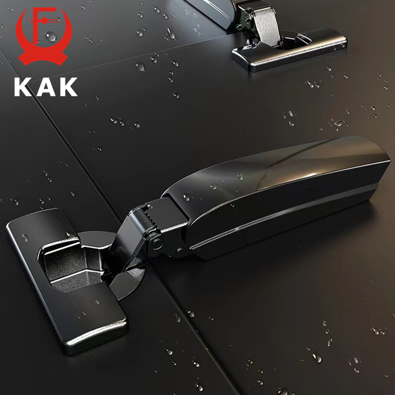 KAK 2 Stück versteckte hydraul – Furniture Hardware Black Bewertung und Preis