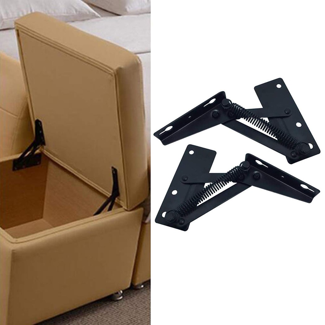 2 Stück Stahl-Sofabett-Scharni – Furniture Hardware Black Bewertung und Preis