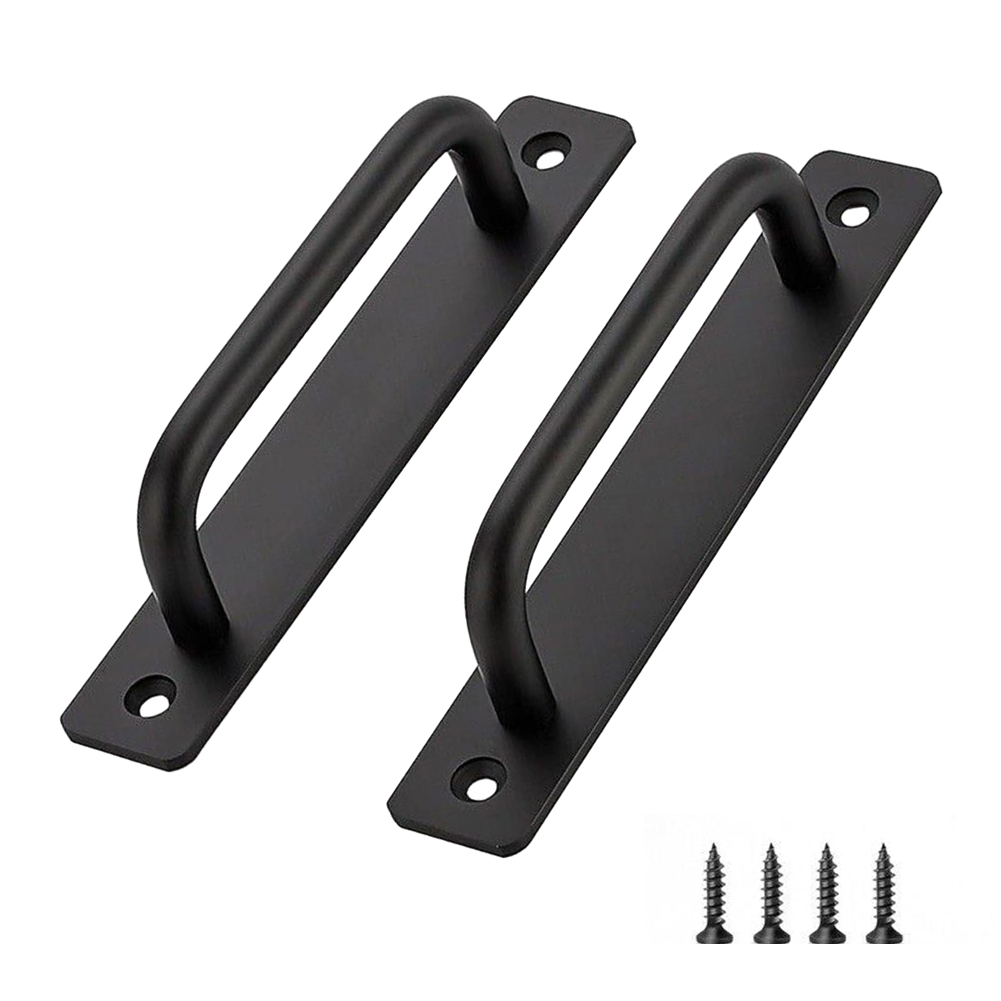 2Pcs Tür Pull Griffe Aluminium – Furniture Hardware Black Bewertung und Preis