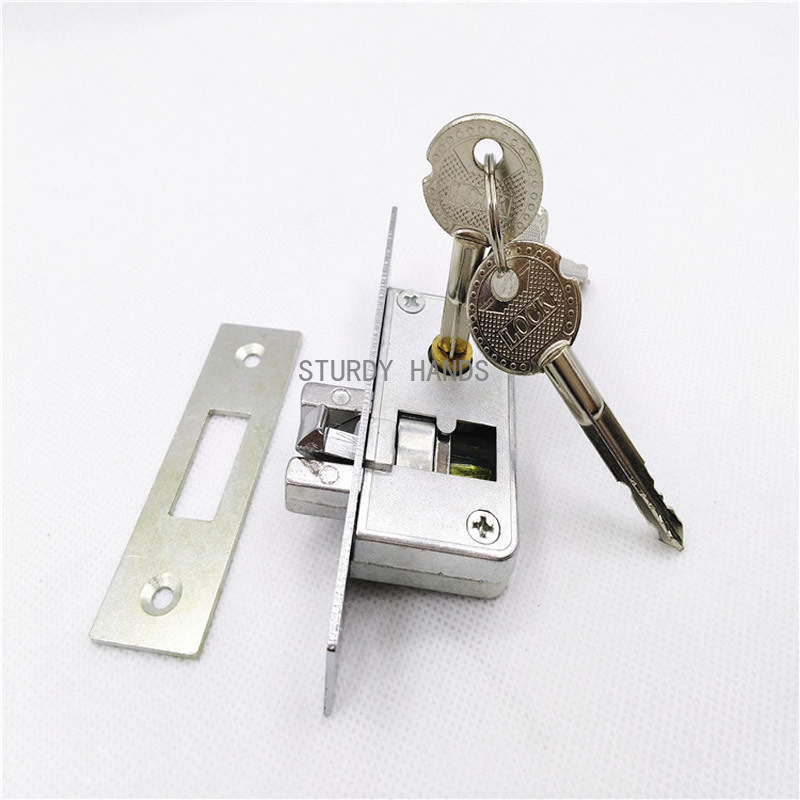 Legierung Pin Lock Schiebetür  – Furniture Sliding Door Hardware Bewertung und Preis